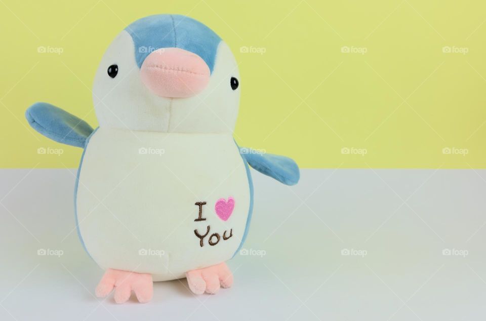 Stuffed penguin. Penguin doll. Gift