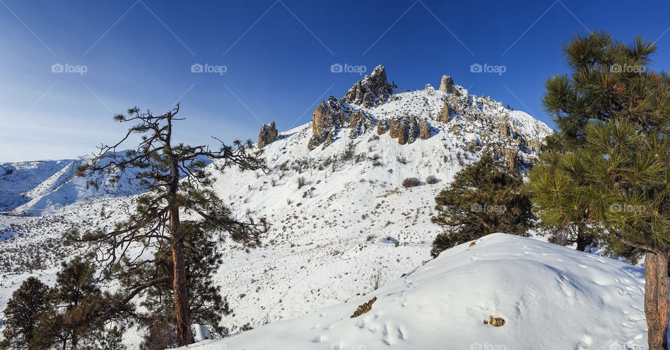 Sky Above Saddle Rock