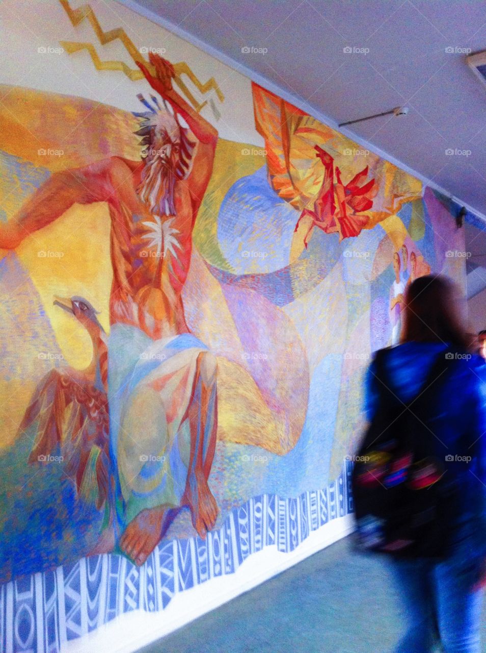 Painting on the wall