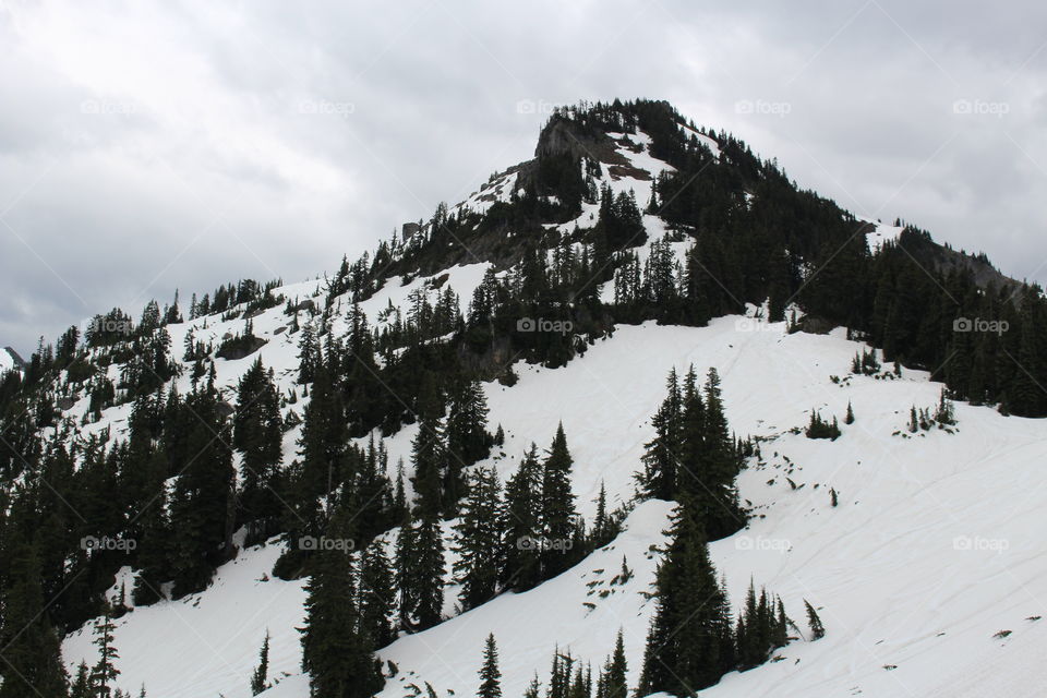 mountain snow