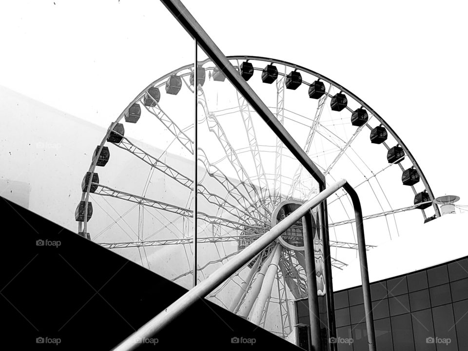 The ferris wheel at Navy Pier