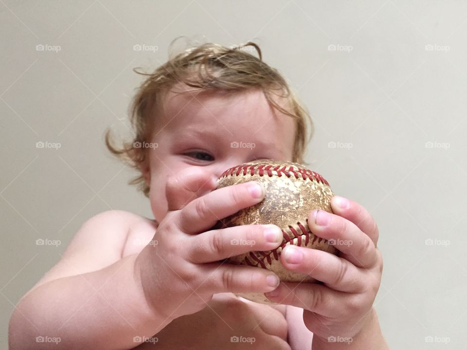 Baseball Grin