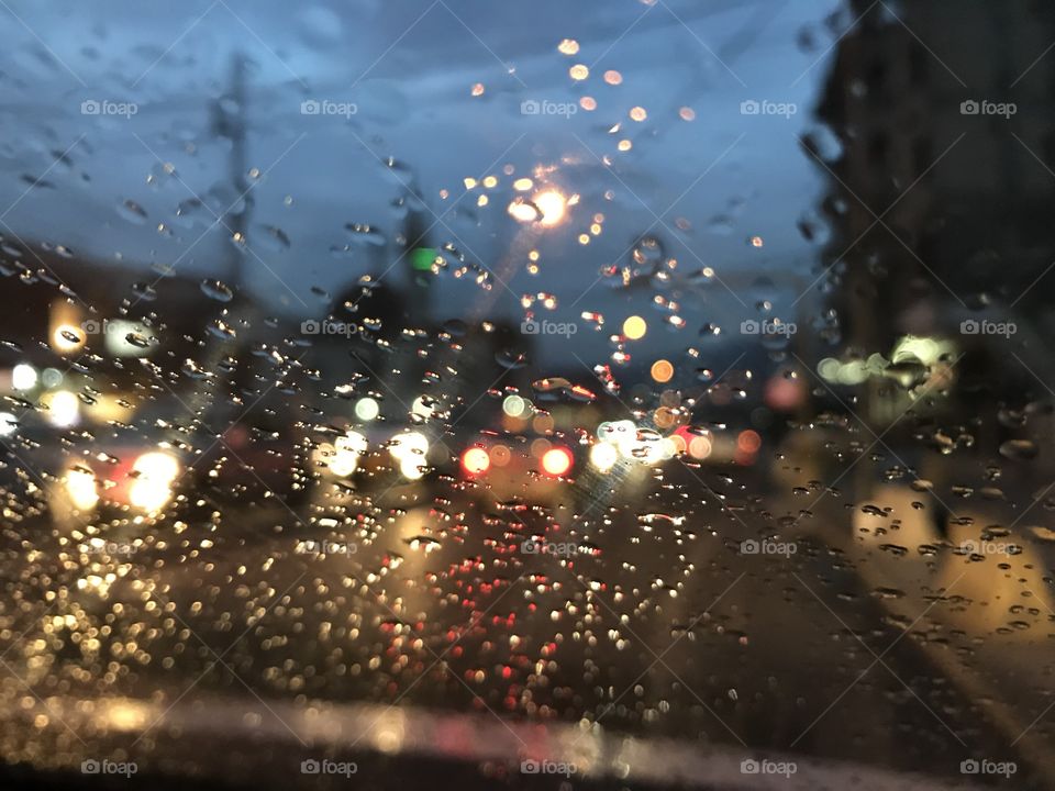 raining