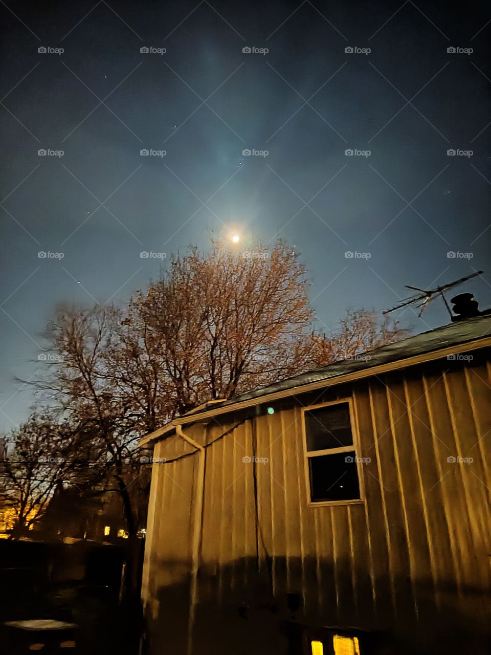 Normal camera in capturing the Moon