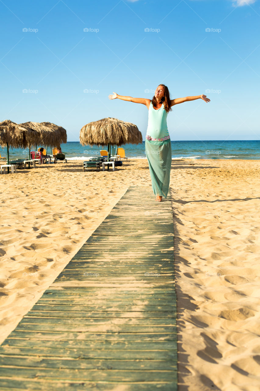 Sand, Beach, Summer, Sea, Water