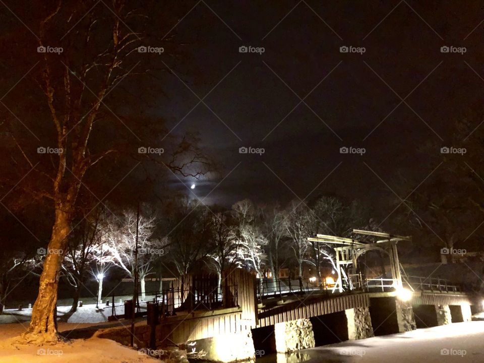 Moonshine in the hiding..