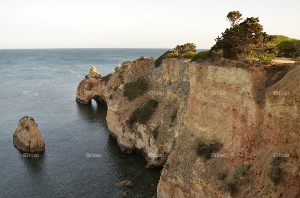 Portugal cliff