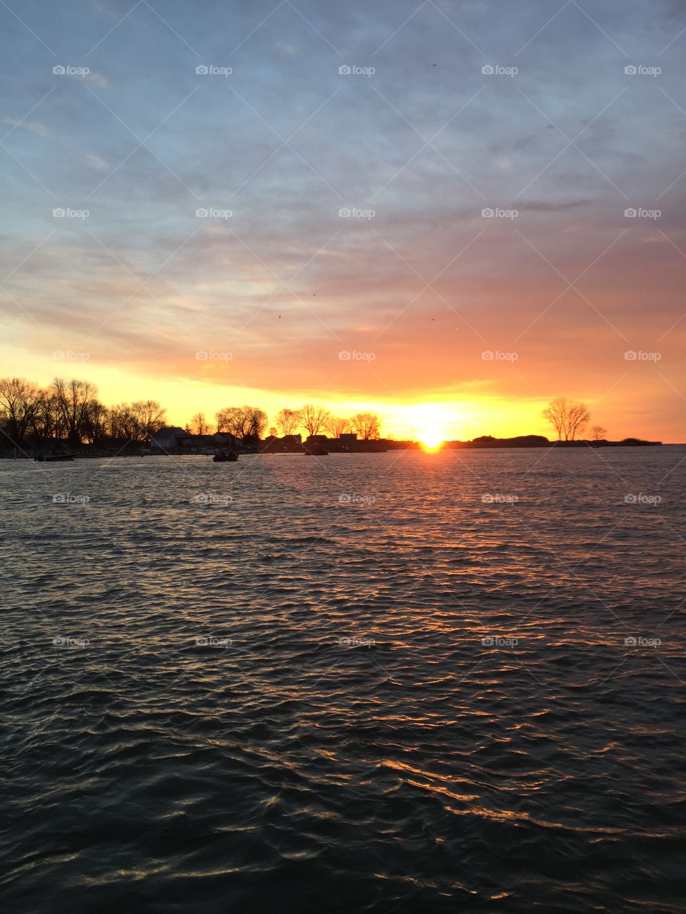 Sunrise Lake Erie
