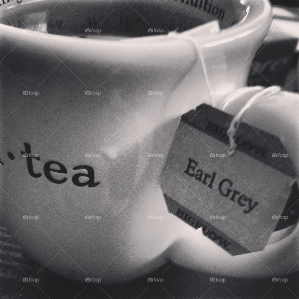 Tea earl grey hot