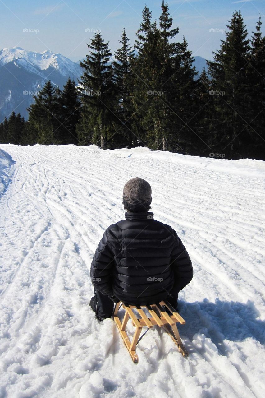 Sledding fun 