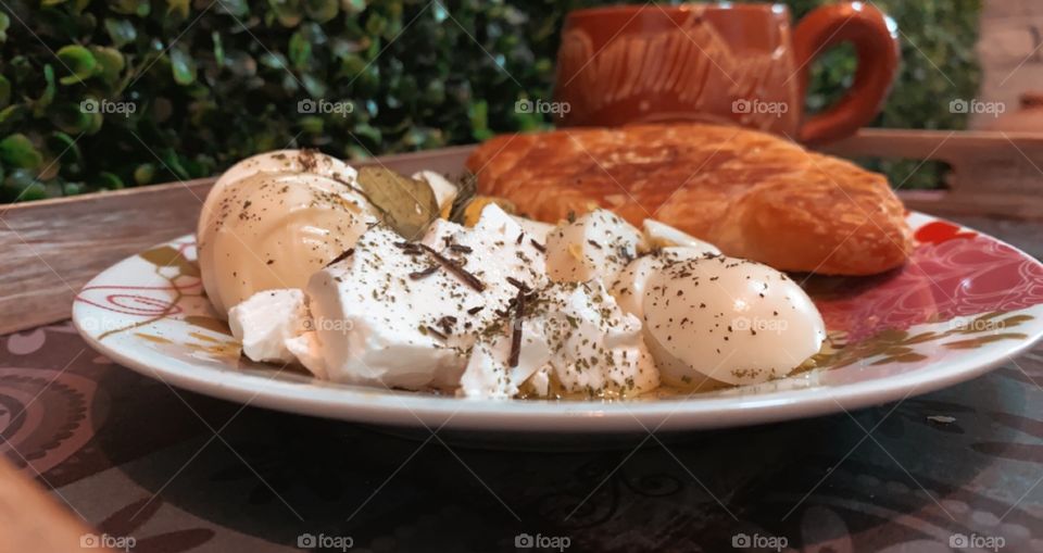 Fantastic view for the best breakfast 🧀🤤🥚🥐🍳