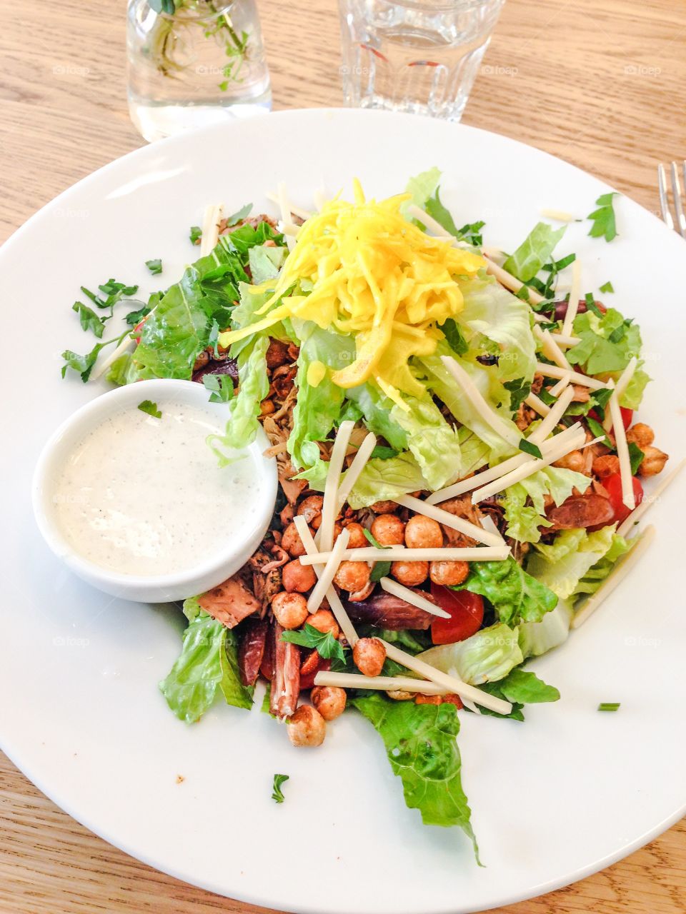 plantbased caesar salad