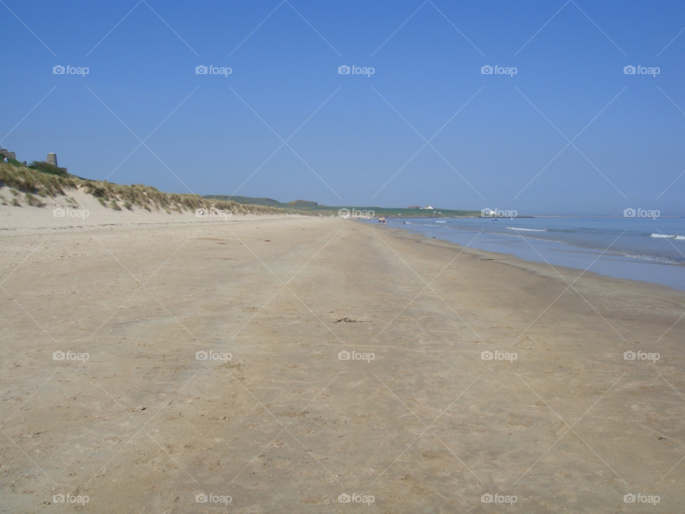 beach united kingdom northumberland white sands by jamethyst