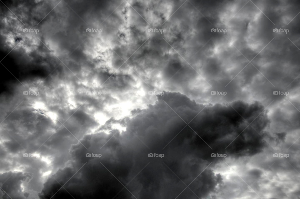 sky dark clouds storm by stephenkirsh