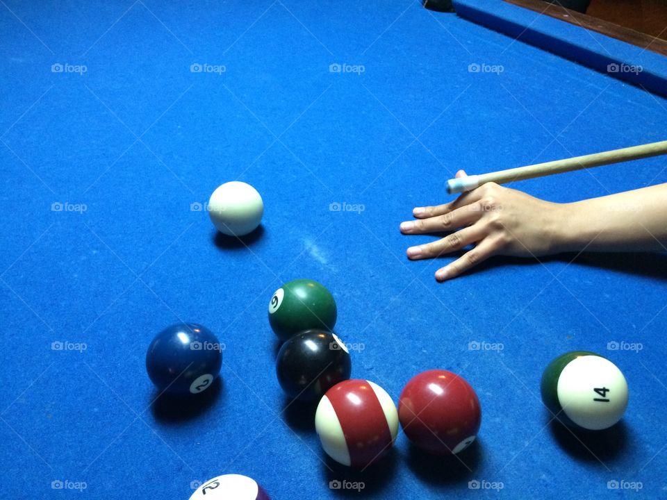 Pool table. Ball Pool