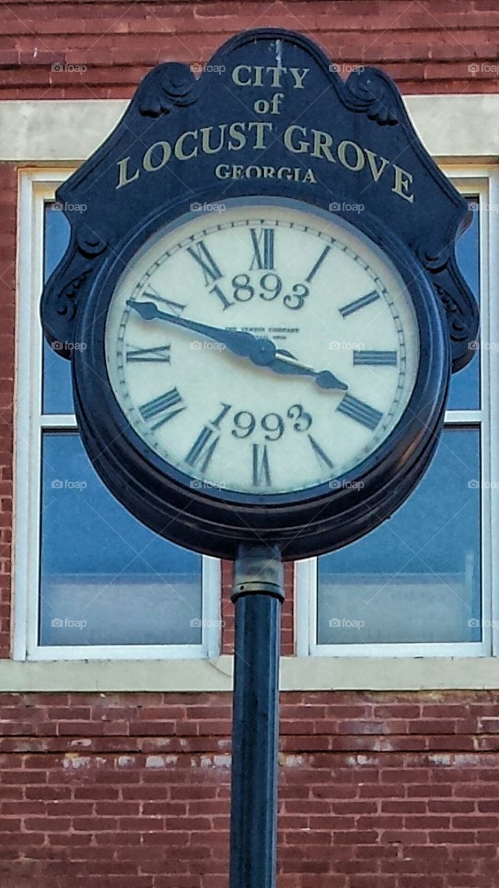 Old town clock