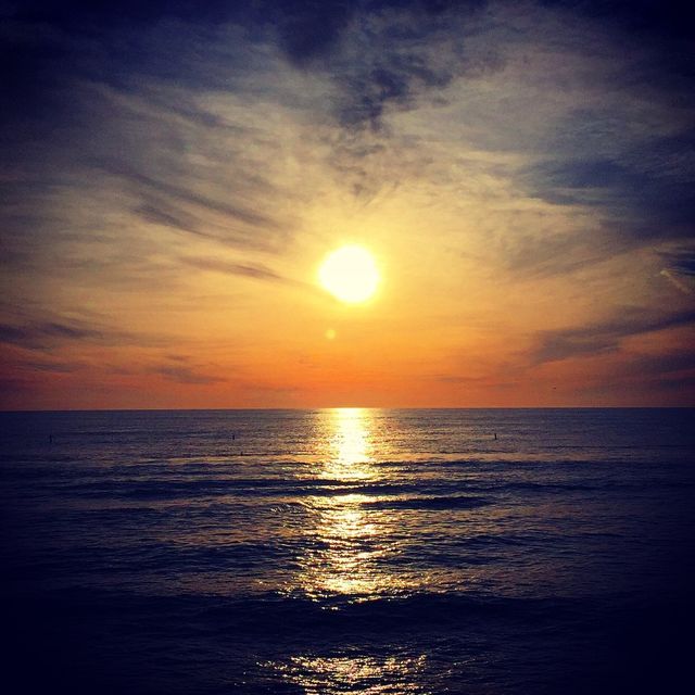 Pacific sunset
