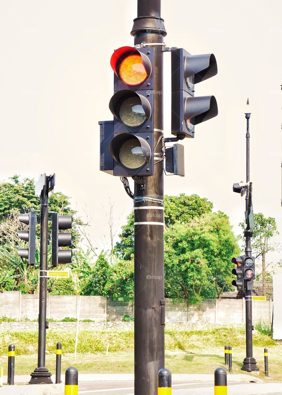 Trafic sign - metal