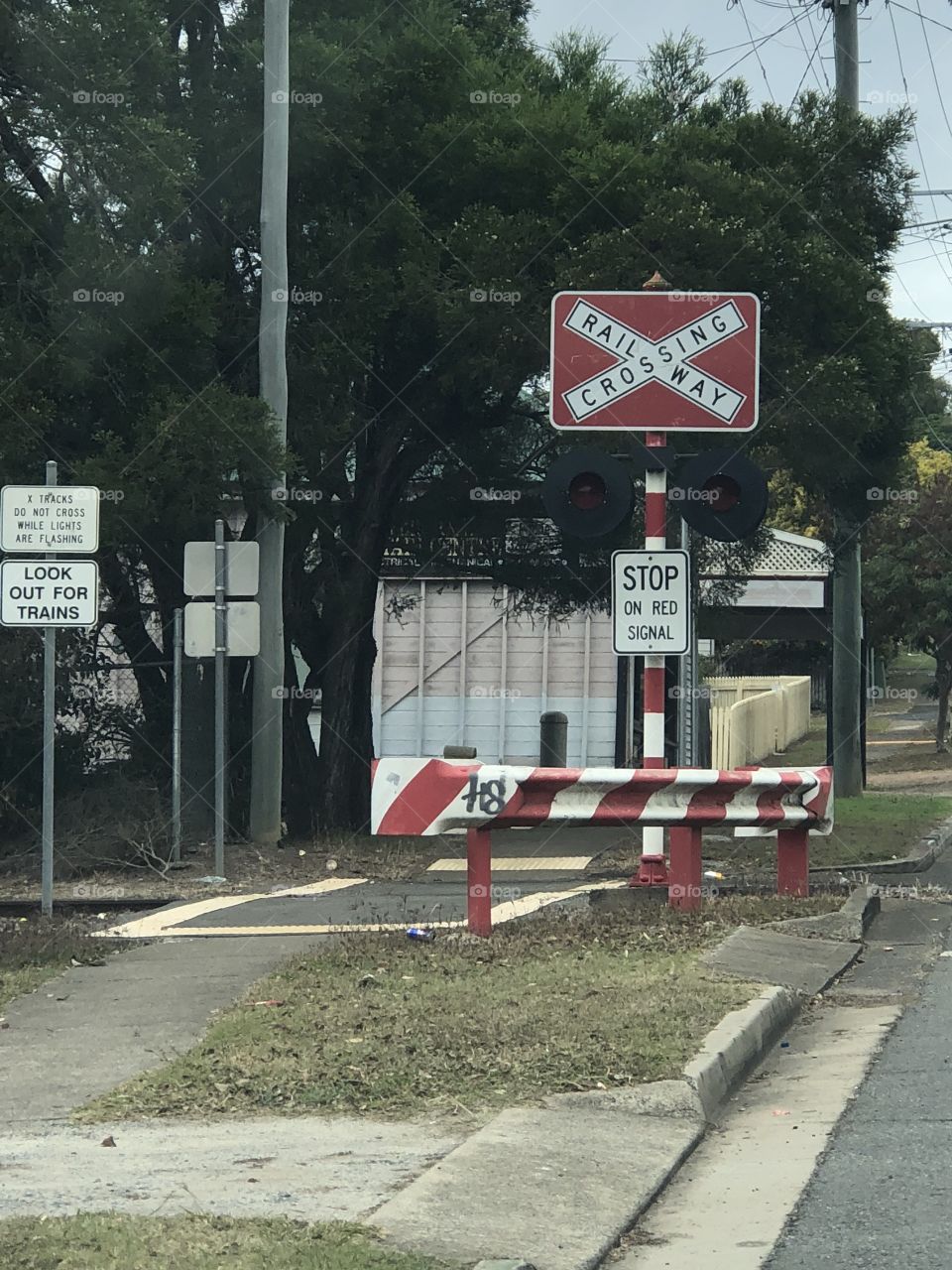 Railway crossing 