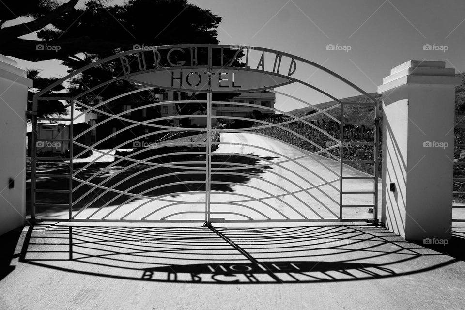 Entrance gate Art Deco style 