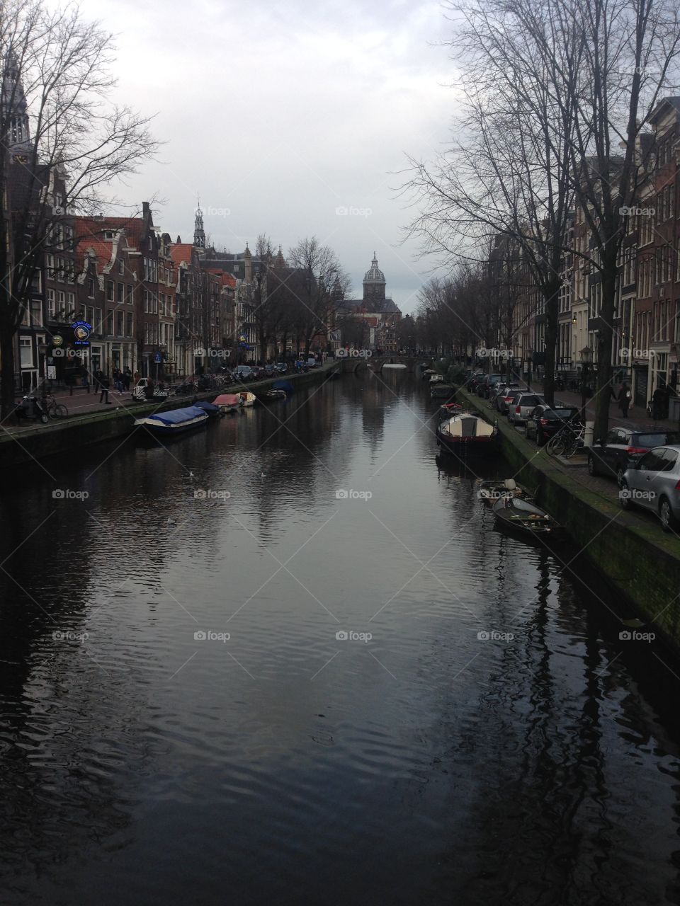 Canal en Amsterdam 