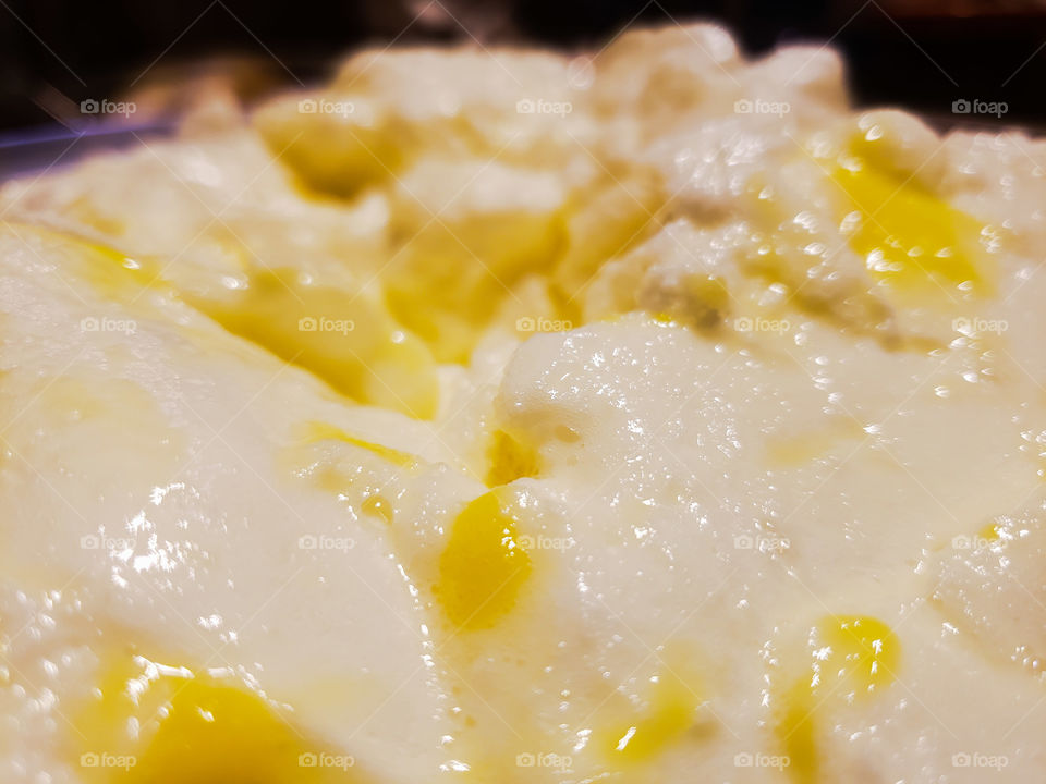 Romanian egg custard.
