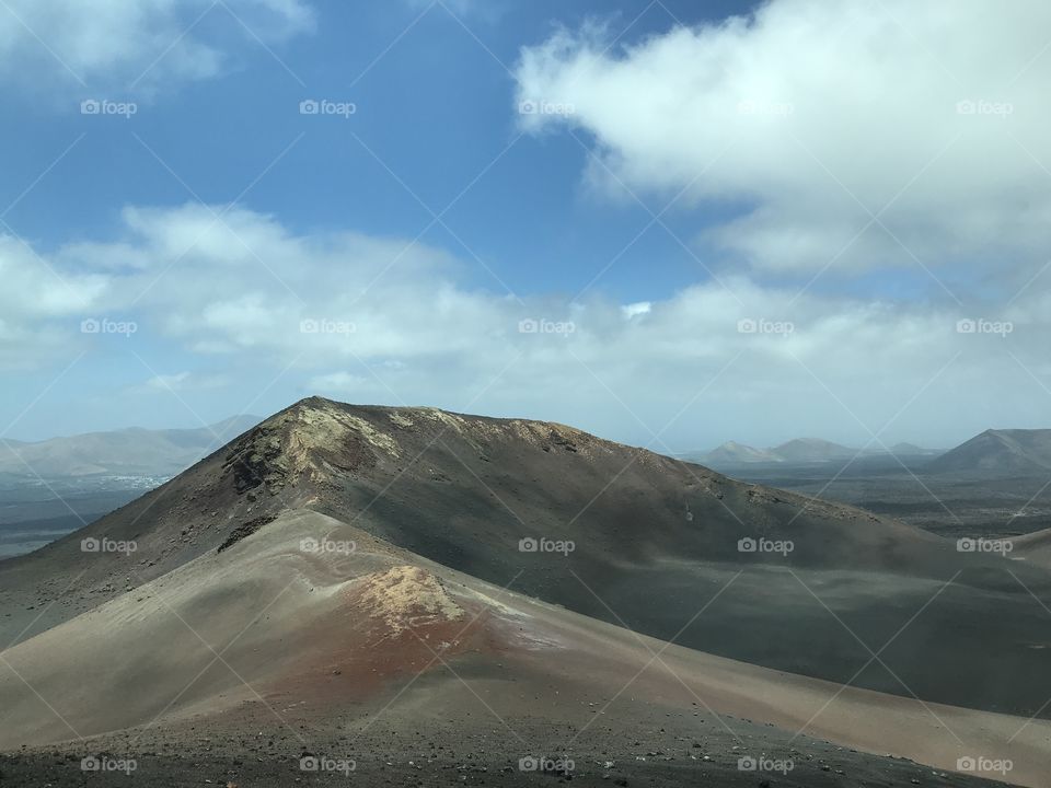 Lanzarote Spain volcano landscape 