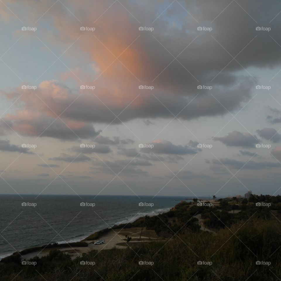 Water, Sunset, Beach, Sea, Landscape