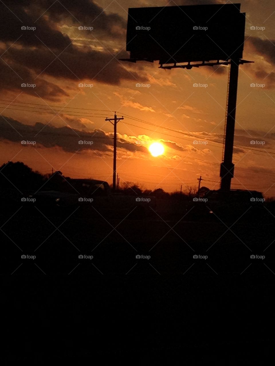 Denton, TX sunset