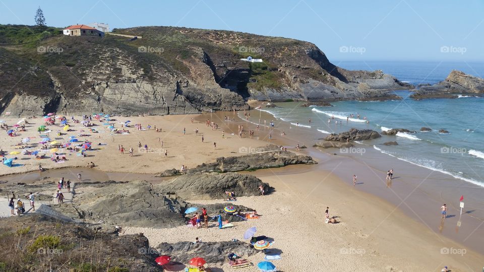 Beach, Zambujeira do Mar, Portugal