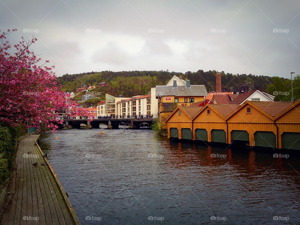 Small town walks 