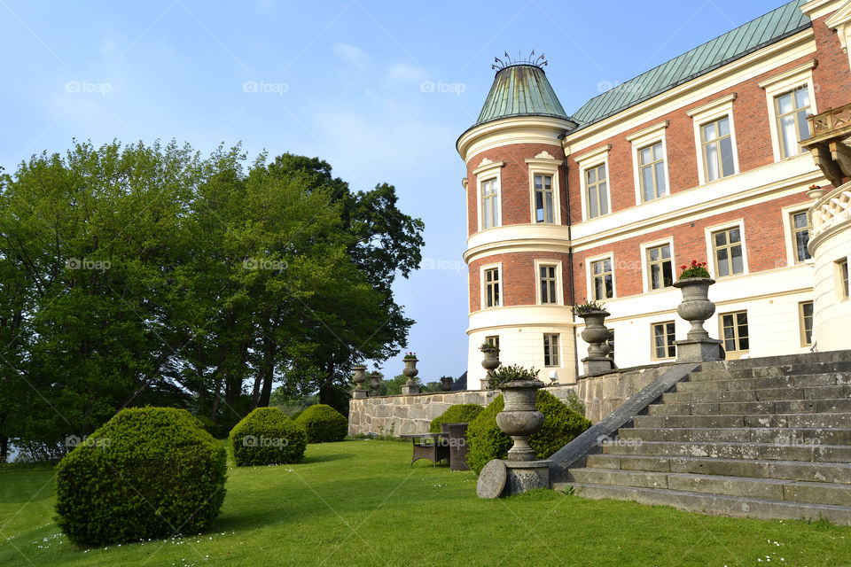 Häckeberga Castle in Sweden.