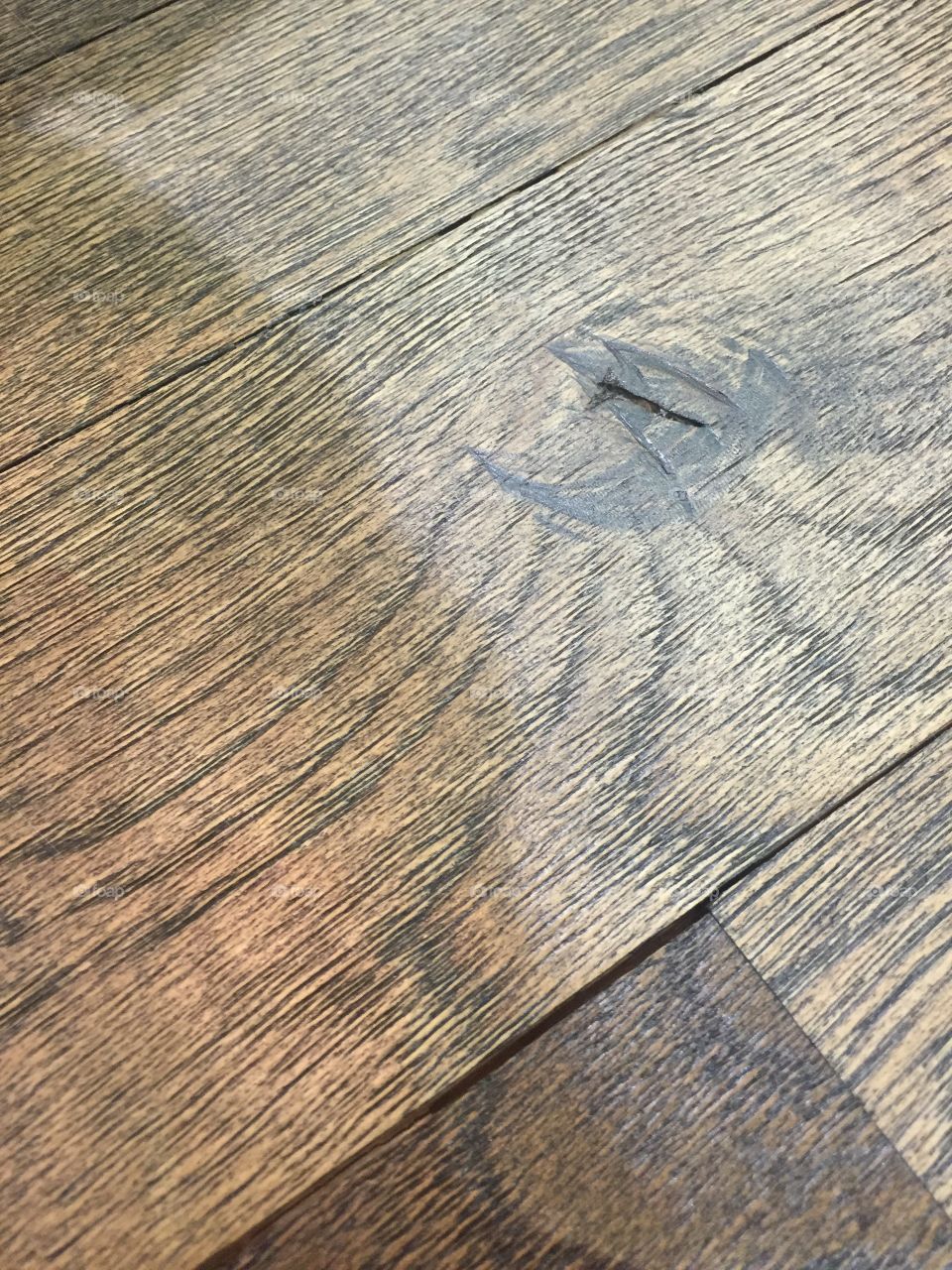 Hardwood floor