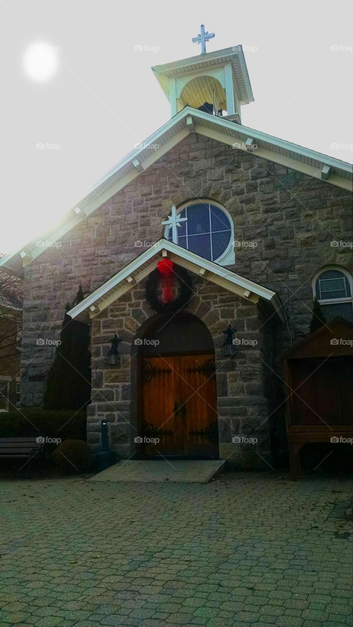 God's House. I took this'd pic of a church in New Jersey