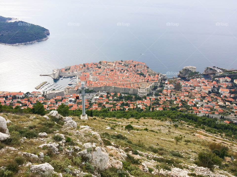 Dubrovnik. view on dubrovnik