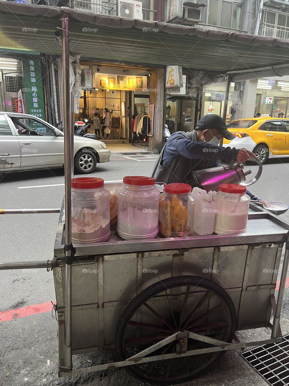 Roasted wheat flour keelung