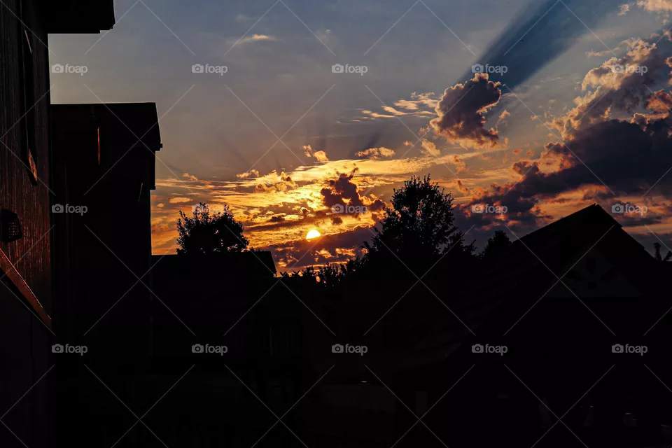 beautiful sunset