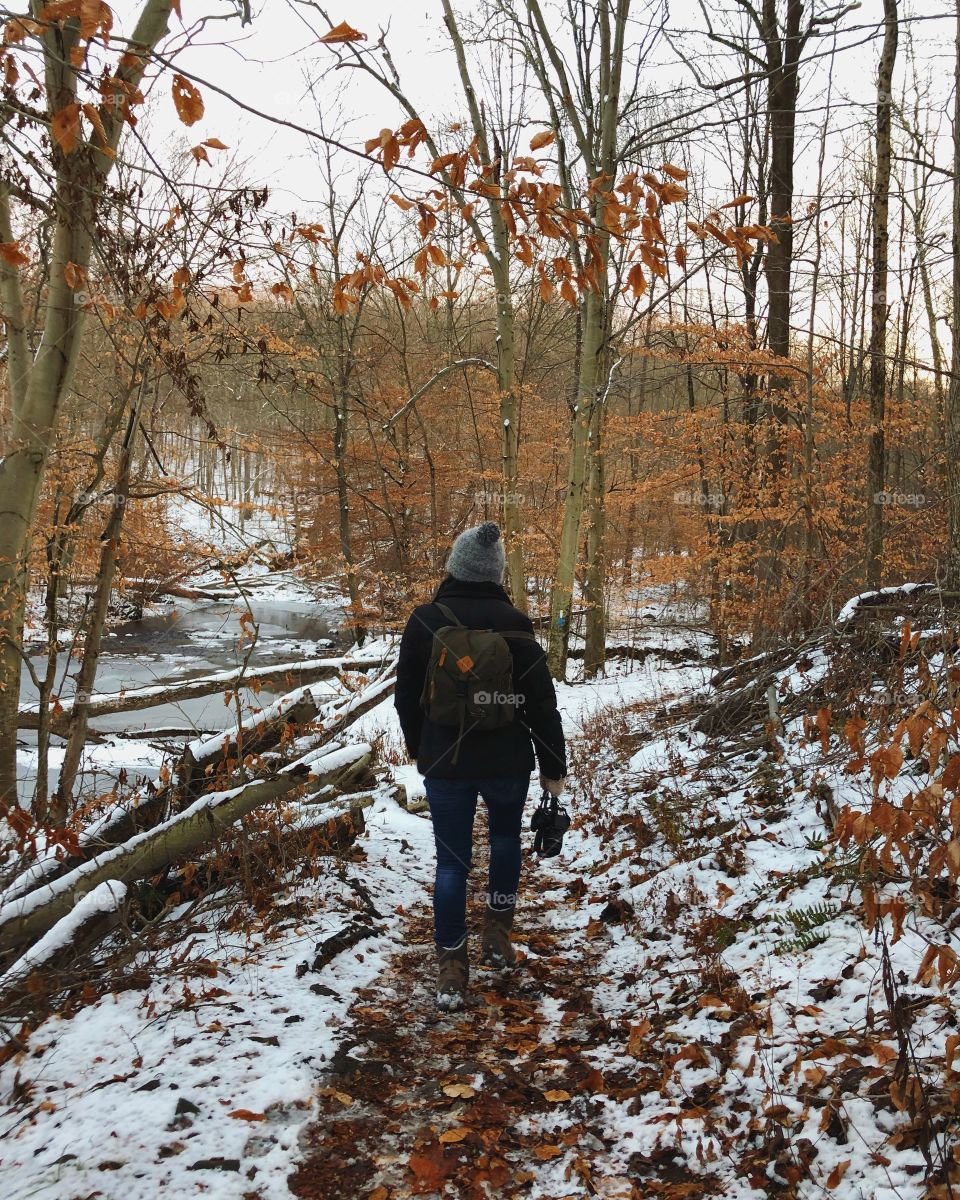 Early winter hike 