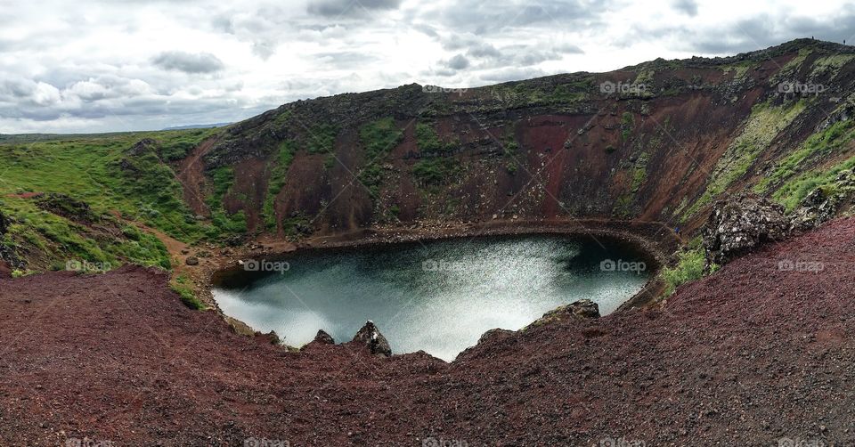 Kerid Crater, Iceland 
