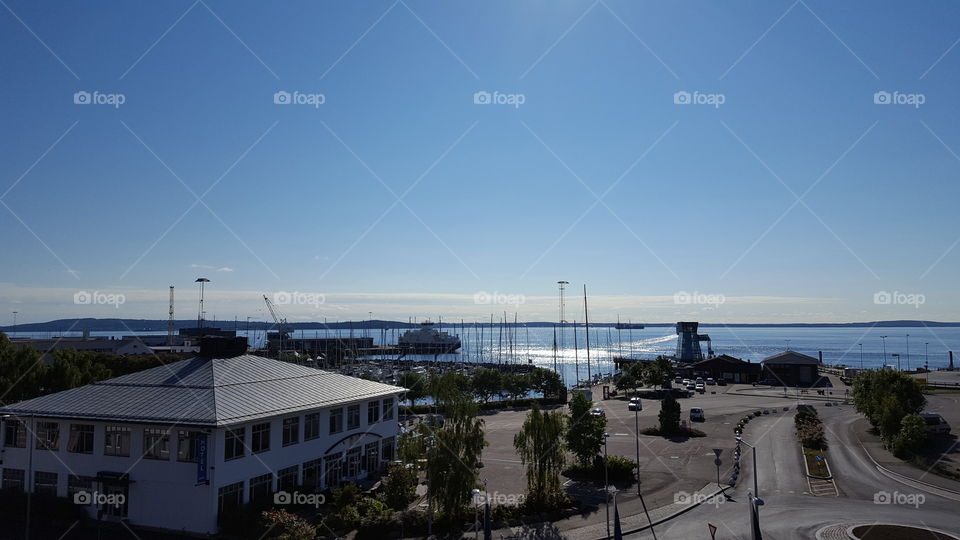 Horten harbour. Norway
