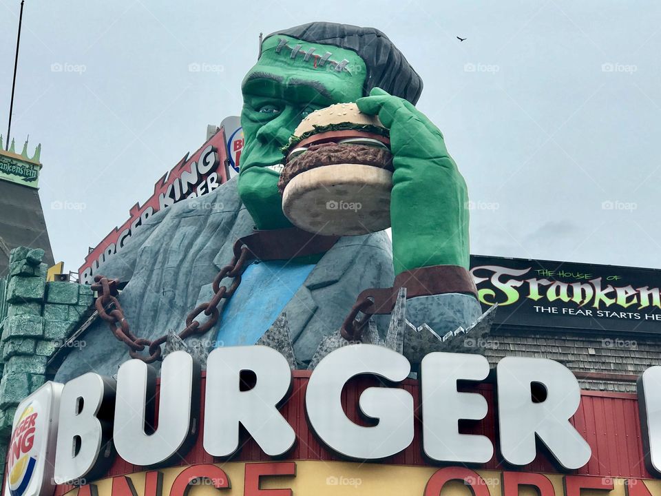 Burger King on Niagara Falls strip (Canada side) 
