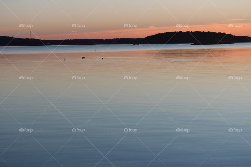 View of idyllic sea