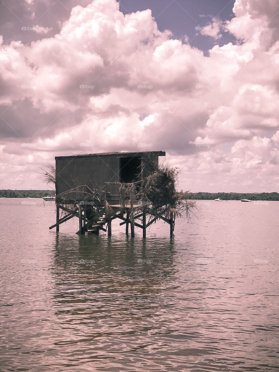 Shelter upon the water 