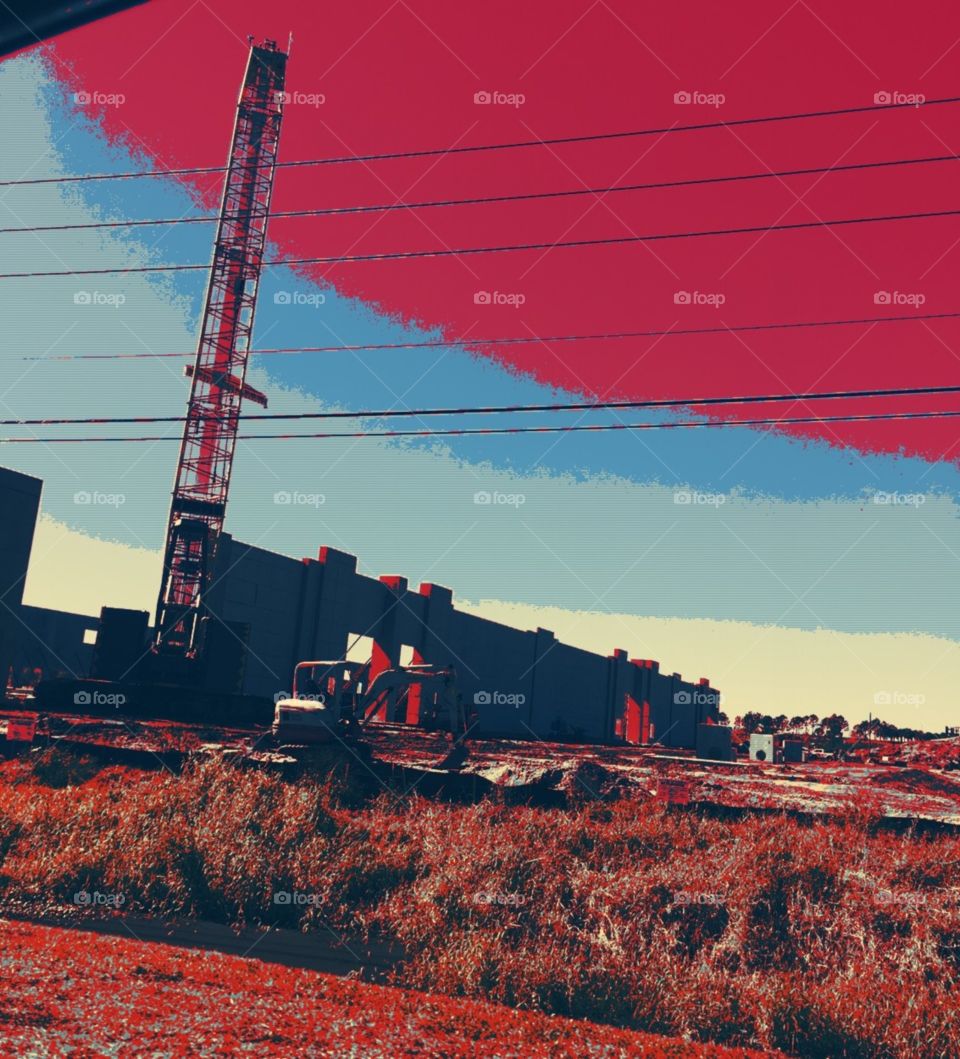 Construction project progress in Florida 