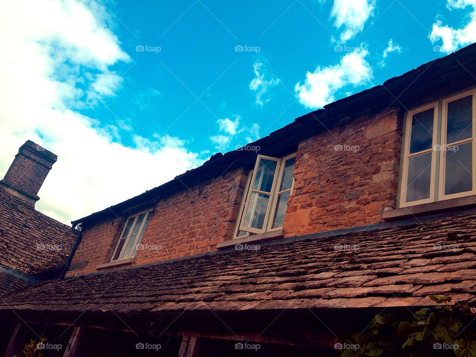 Pub and sky