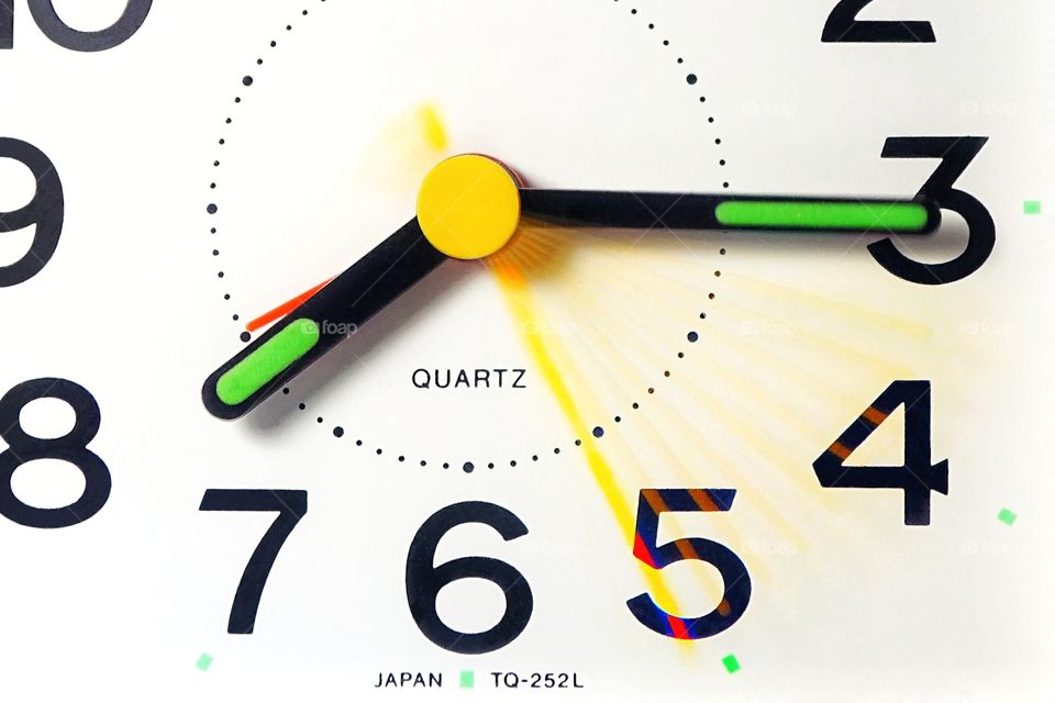 Time slows down now.