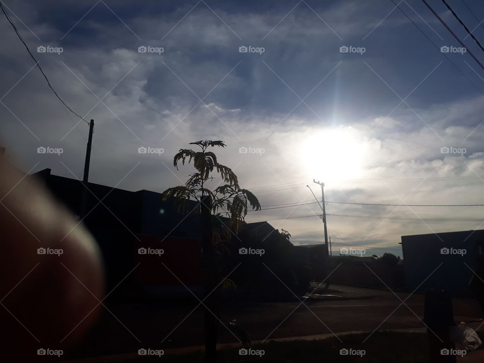 frente de casa, Cafelândia Paraná Brasil