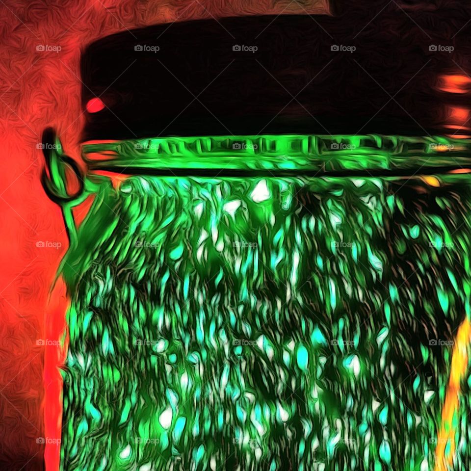 Green Lights in a Jar!