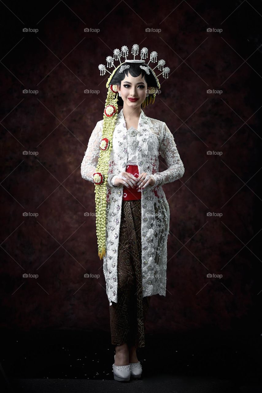 Javanese bride model