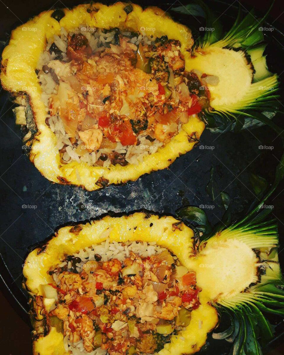 tropical food!🍍🌵🌴